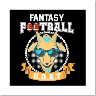 Fantasy Football Champion Goat Posters and Art